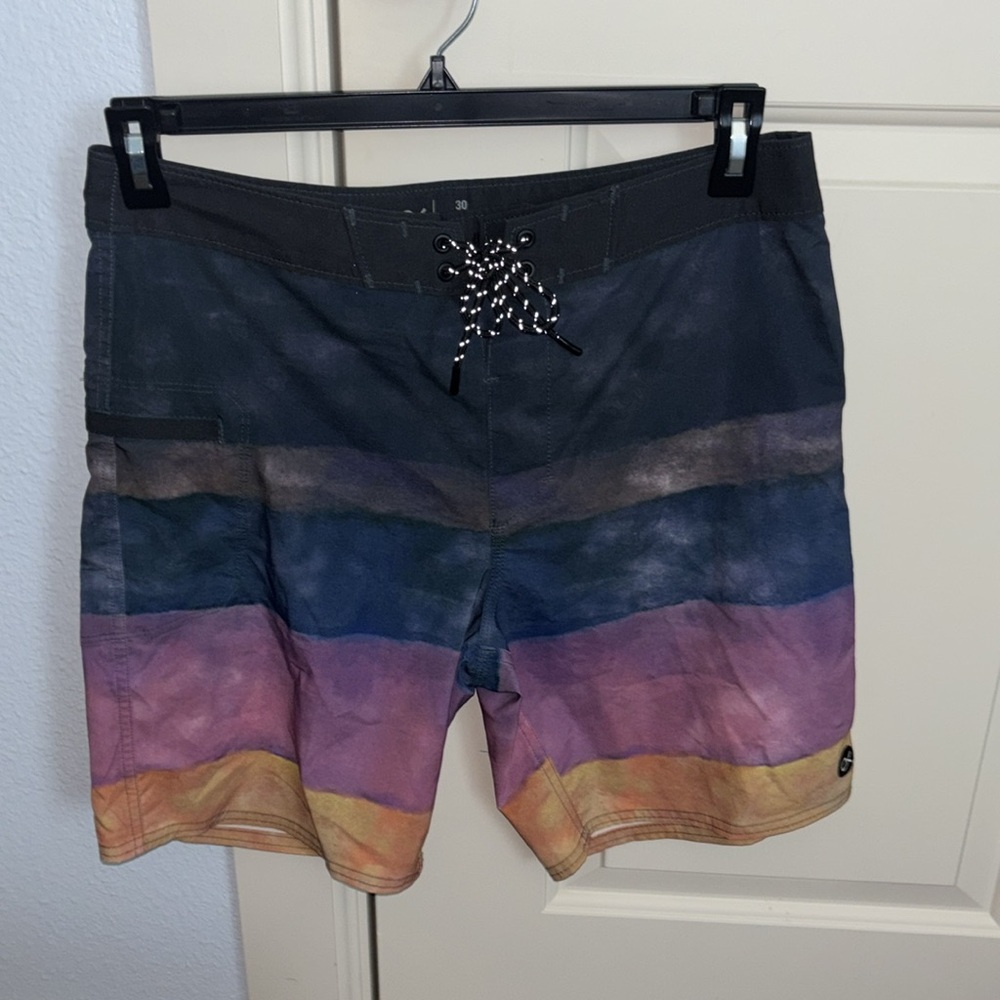 Outerknown Nonadic Multicolor Swim Boardshorts Tr… - image 4